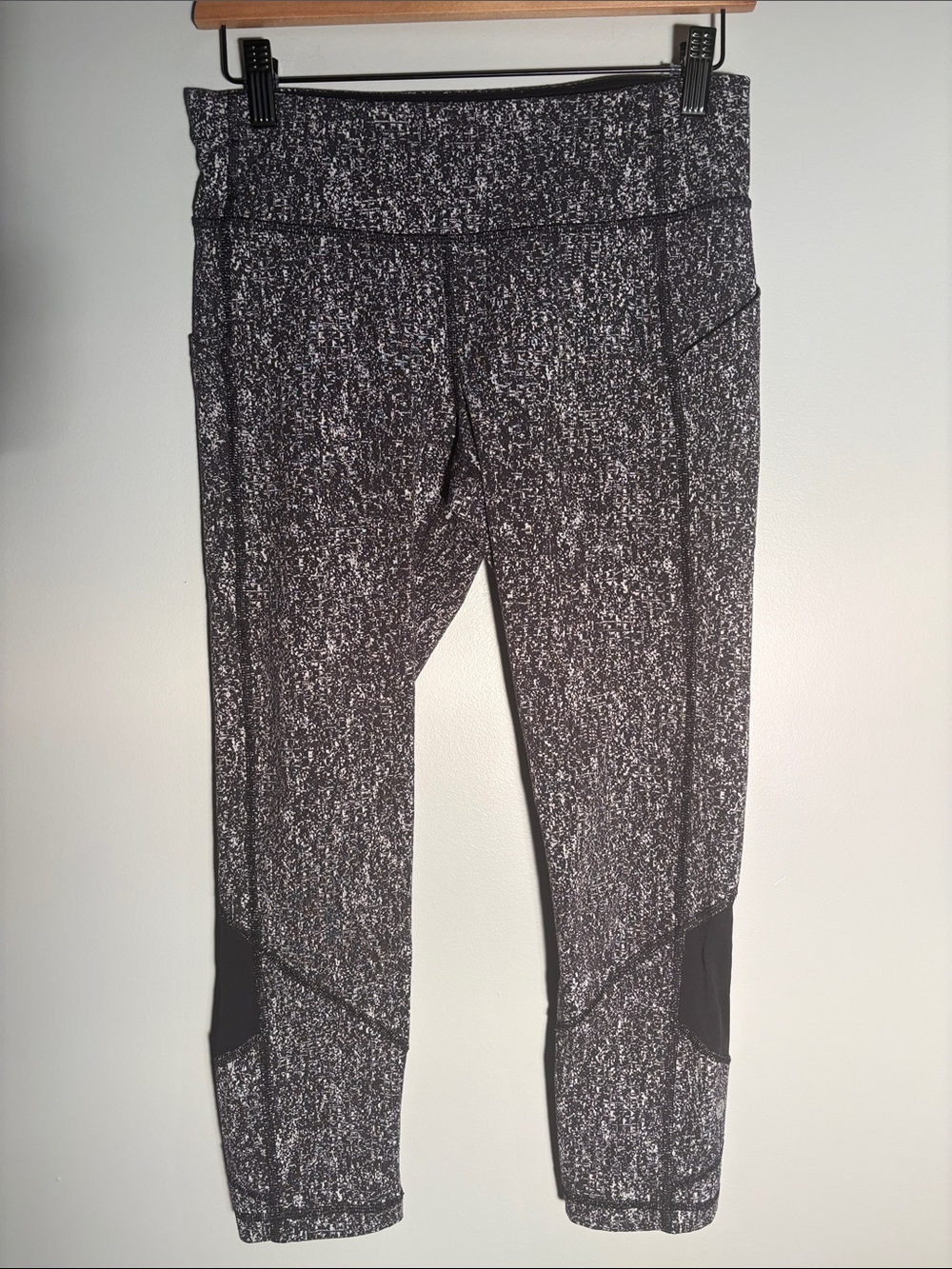 lululemon athletica Black & White Speckled Leggings